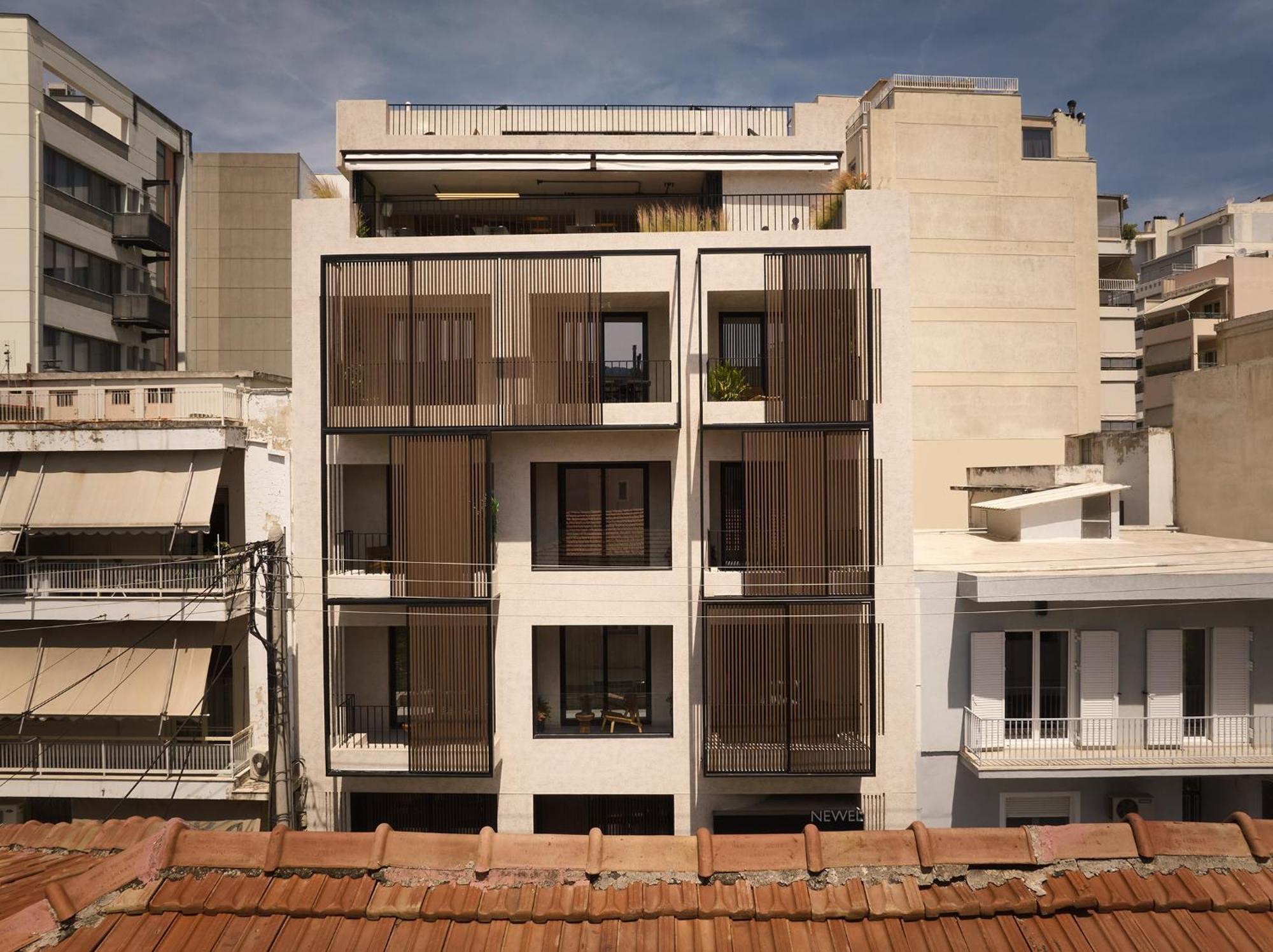 The Newel Psychiko Hotel Athena Bagian luar foto Residential building in Athens